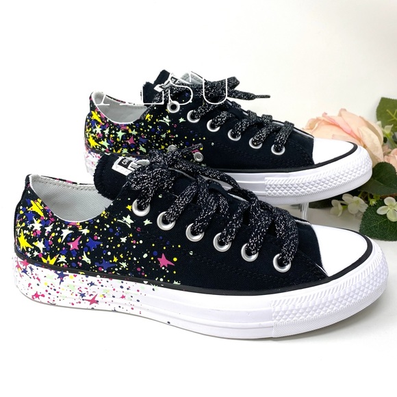Converse Chuck TaylorAS Low Canvas Black Multi k/W - Picture 4 of 8